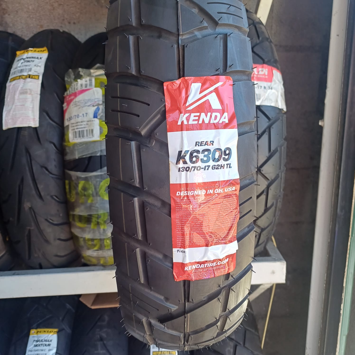 KENDA LLANTA 130/70-17 DOBLE PROPÓSITO 