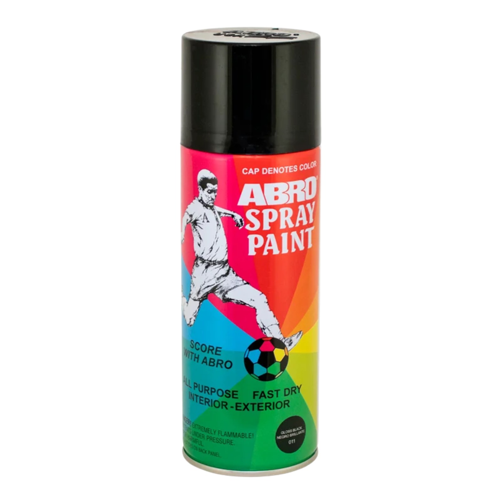 SPRAY PINTURA ABRO NEGRO BRILLANTE 