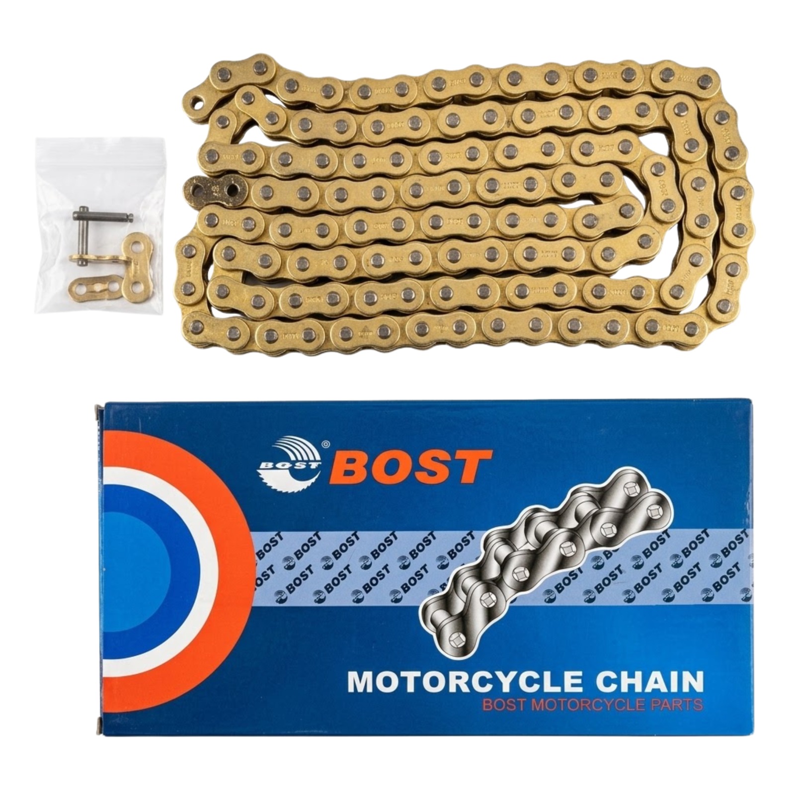 BOST CADENA 520 O´RING DORADA 