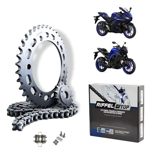 KIT DE ARRASTRE RIFFEL YAMAHA R3/MT03 CON O´RING 