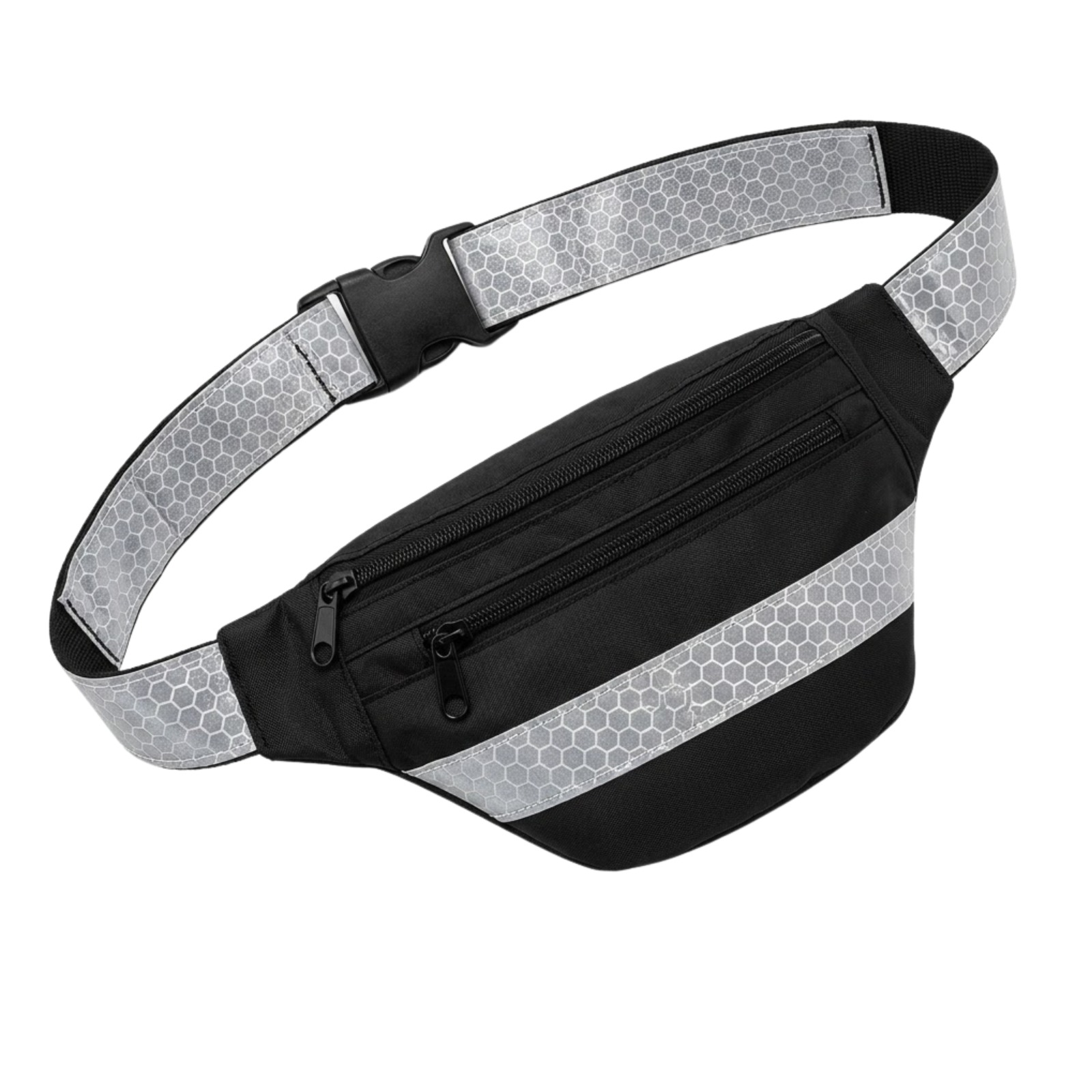 CINTA REFLECTIVA TIPO BOLSO CANGURO 